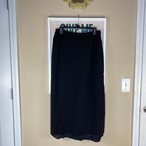 Liz Claiborne Wool Maxi Skirt